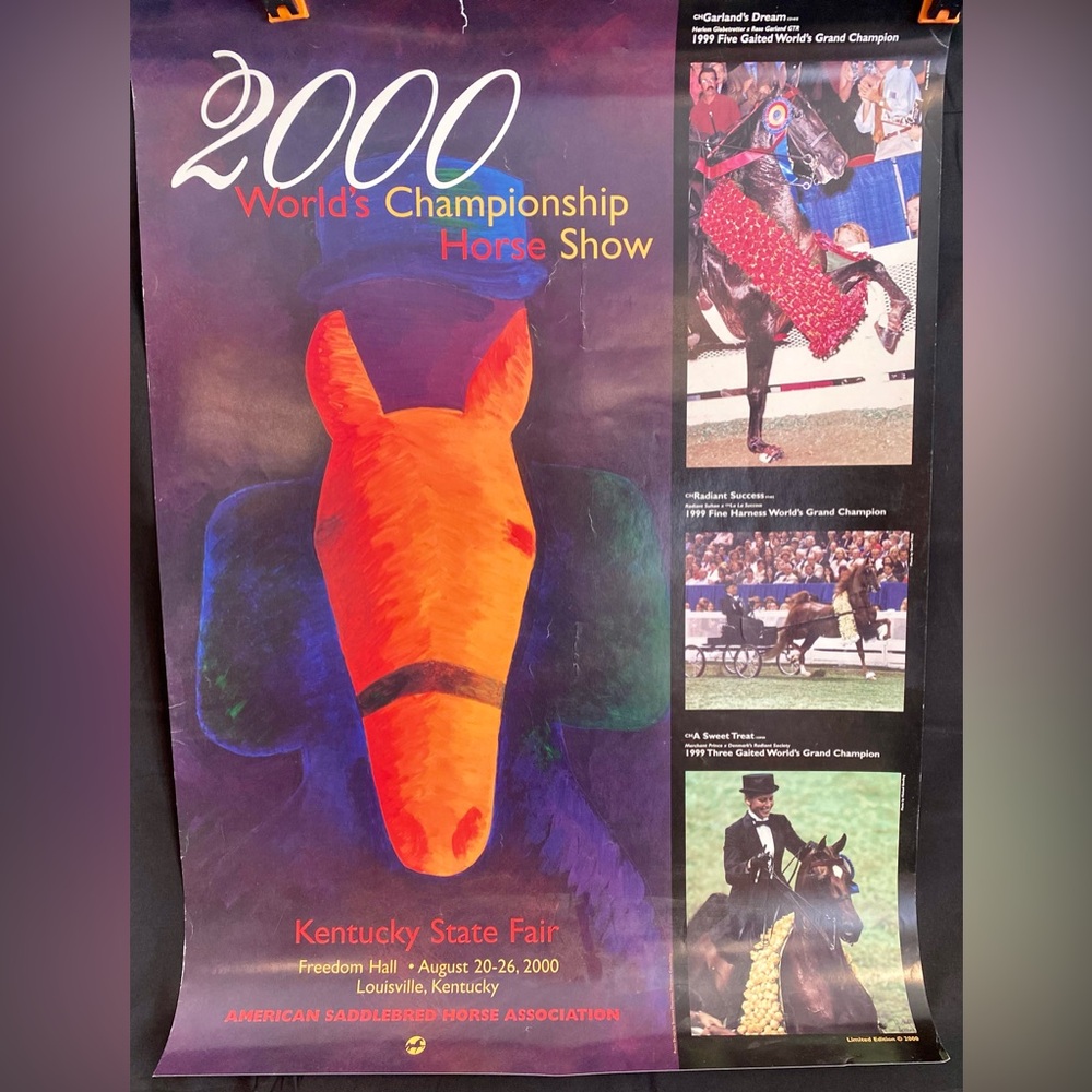 2000 World's Championship Horse Show‎ Poster